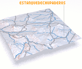 3d view of Estanque de Chupaderos