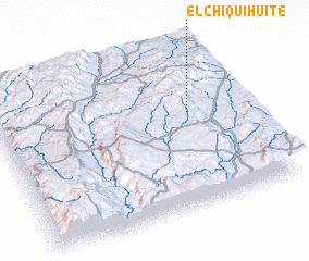 3d view of El Chiquihuite