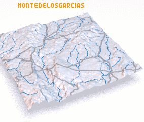 3d view of Monte de los Garcías