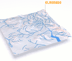 3d view of El Morado