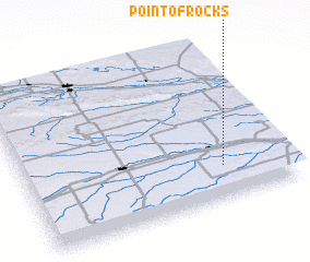 3d view of Point of Rocks