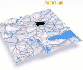 3d view of Tacotlán
