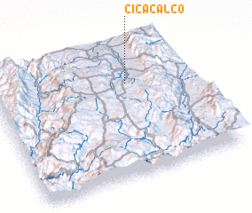 3d view of Cicacalco