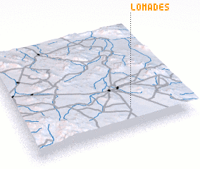 3d view of Loma Des