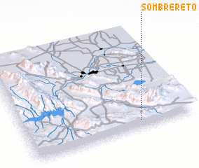 3d view of Sombrereto