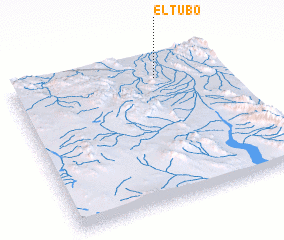 3d view of El Tubo