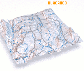 3d view of Huacaxco