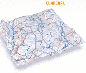 3d view of El Arenal