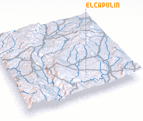 3d view of El Capulín