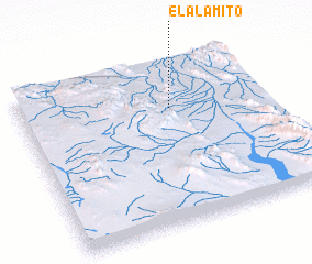 3d view of El Alamito