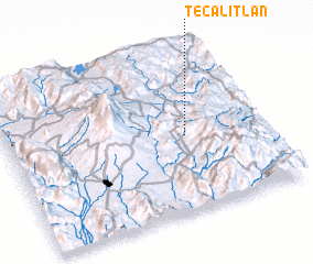 3d view of Tecalitlán
