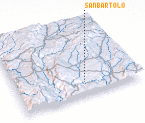 3d view of San Bartolo