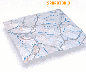 3d view of San Antonio