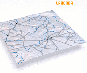 3d view of La Honda