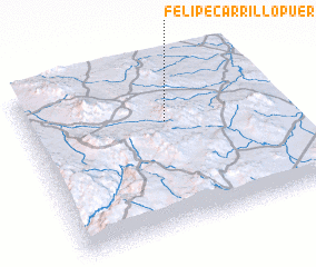 3d view of Felipe Carrillo Puerto