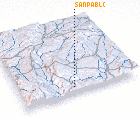 3d view of San Pablo