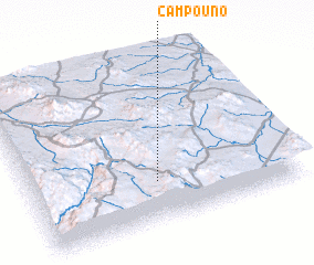 3d view of Campo Uno