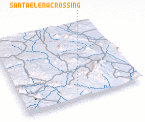 3d view of Santa Elena Crossing