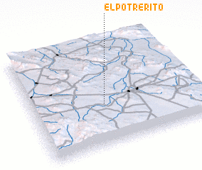 3d view of El Potrerito