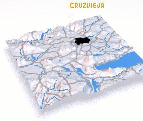 3d view of Cruz Vieja