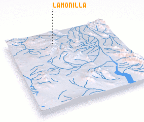 3d view of La Monilla