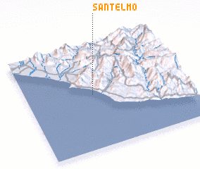 3d view of San Telmo