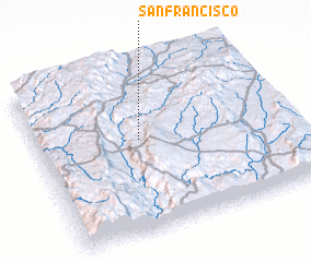 3d view of San Francisco