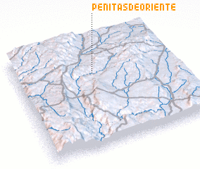 3d view of Peñitas de Oriente