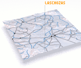 3d view of Las Chozas