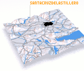 3d view of Santa Cruz del Astillero