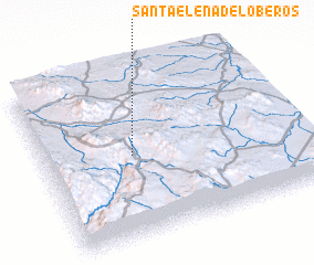 3d view of Santa Elena de Loberos