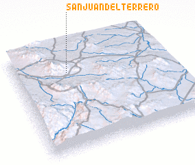 3d view of San Juan del Terrero