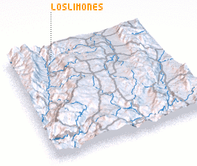 3d view of Los Limones