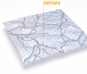 3d view of Santa Fé