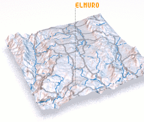 3d view of El Muro