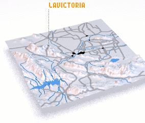 3d view of La Victoria