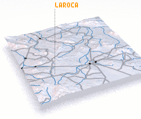 3d view of La Roca