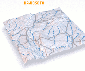 3d view of Bajío Soto