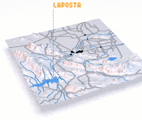 3d view of La Posta