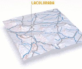 3d view of La Colorada