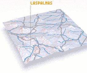 3d view of Las Palmas