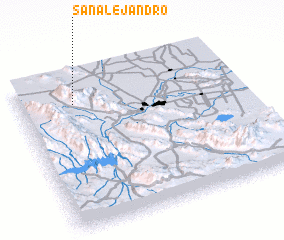 3d view of San Alejandro