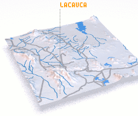 3d view of La Cauca