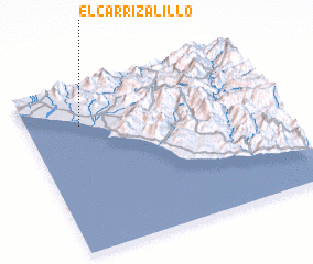 3d view of El Carrizalillo