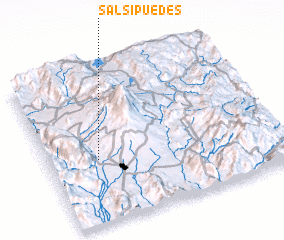 3d view of Salsipuedes