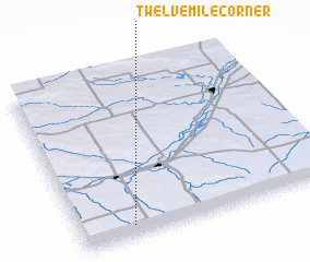 3d view of Twelvemile Corner