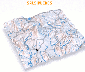 3d view of Salsipuedes