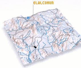 3d view of El Alcomún