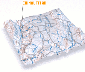 3d view of Chimaltitán