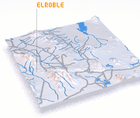 3d view of El Roble